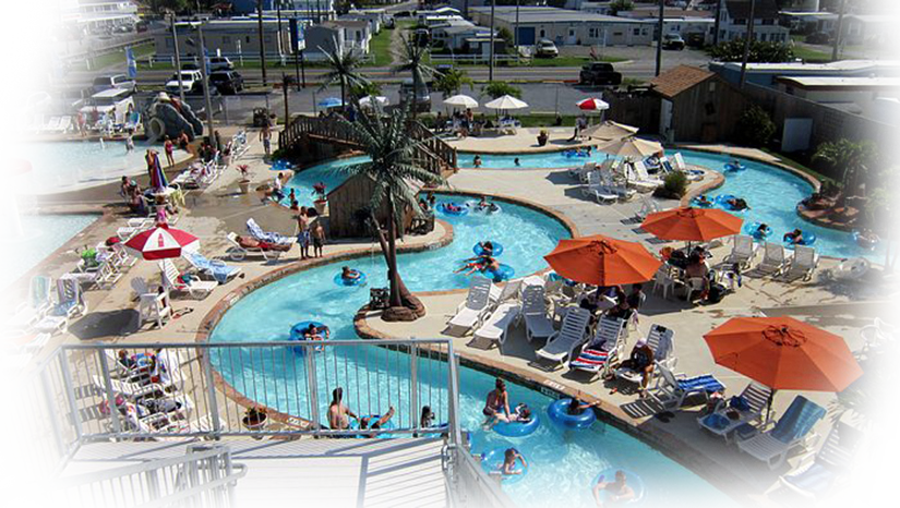 Swimming pool at Ocean City MD waterpark